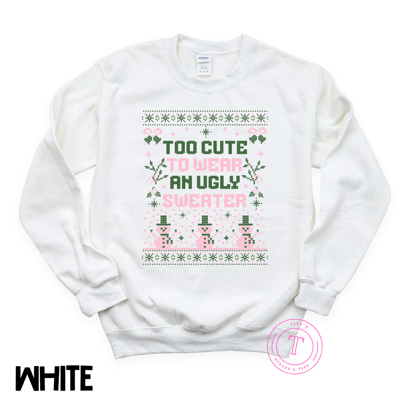 Too Cute to Wear an Ugly Sweater