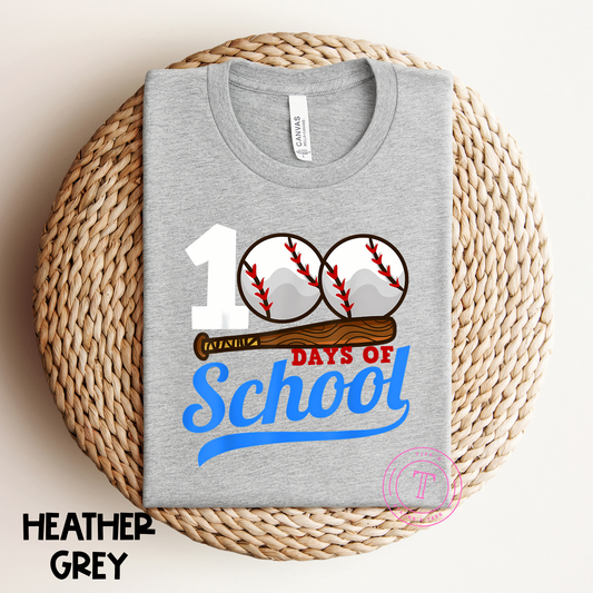 100 Days of School Baseball