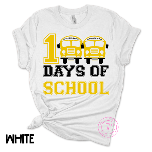 100 Days of School Bus