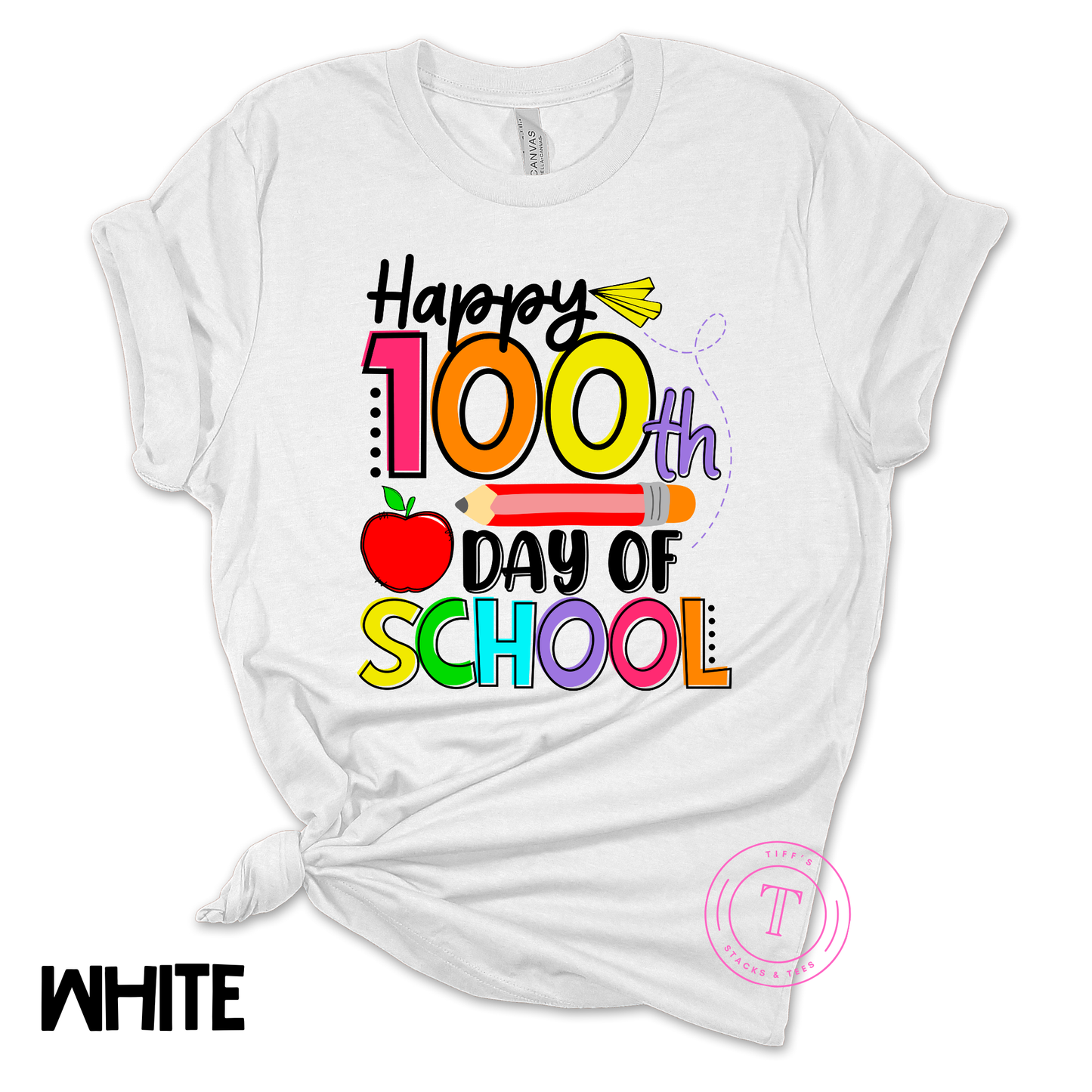 Happy 100th Day of School w/ Apple