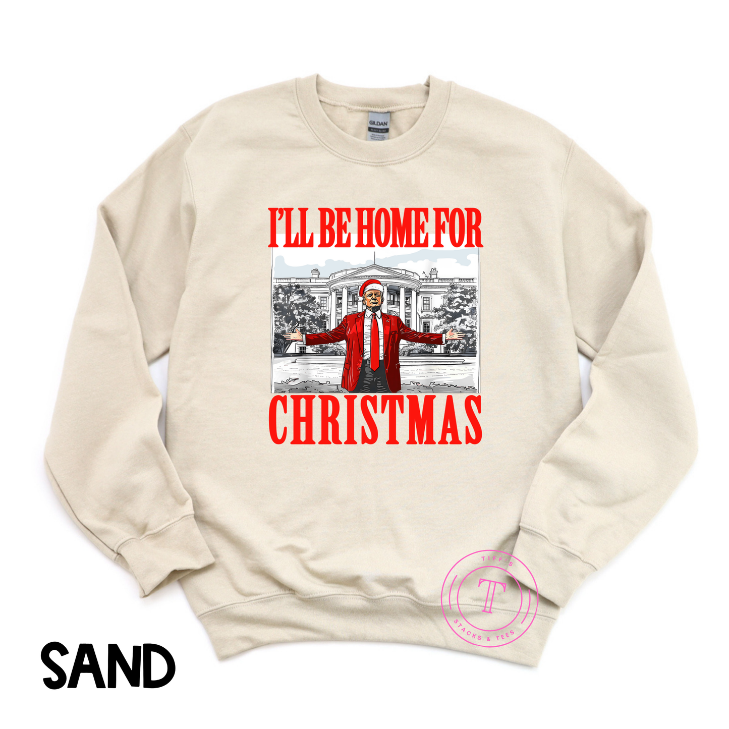 Trump - I'll Be Home for Christmas Red